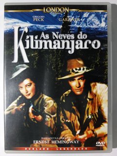 DVD As Neves Do Kilimanjaro 1952 Gregory Peck Ava Gardner Original