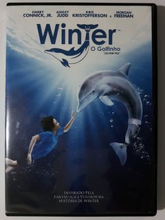 DVD Winter O Golfinho Harry Connick Jr Morgan Freeman Original