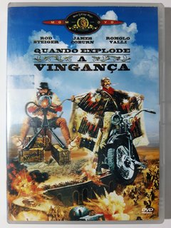 DVD Quando Explode A Vingança Rod Steiger James Coburn Original