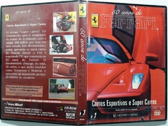 VCD 50 Anos de Ferrari Carros Esportivos e Super Carros Original B - Loja Facine