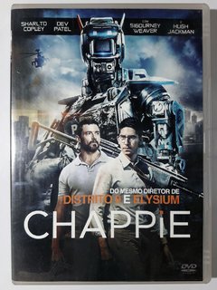 DVD Chappie Hugh Jackman Sharlto Copley Dev Patel Original