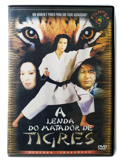 DVD A Lenda Do Matador de Tigres Hu Chin Lo Lieh Tiger Love Original Wang Ya Lin I-Hsiu