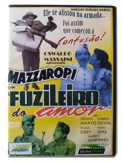 DVD Fuzileiro Do Amor Mazzaropi 1956 Oswaldo Massaini Original Terezinha Amayo Roberto Duval Pedro Dias Eurides Ramos