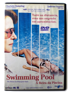 DVD Swimming Pool À Beira Da Piscina Charlotte Rampling Original Ludivine Sagnier François Ozon