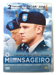 DVD O Mensageiro Ben Foster Woody Harrelson Samantha Morton Original The Messenger Oren Moverman