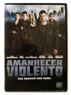 DVD Amanhecer Violento Chris Hemsworth Josh Hutcherson Origi