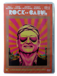 DVD Rock Em Cabul Bill Murray Kate Hudson Bruce Willis Novo Original Zooey Deschanel Rock The Kasbah Barry Levinson
