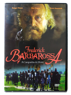 DVD Frederick Barbarossa A Companhia da Morte Rutger Hauer Original Raz Degan Kasia Smutniak Renzo Martinelli
