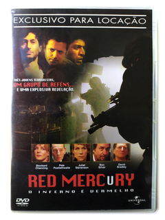 DVD Red Mercury O Inferno É Vermelho David Bradley Original Stockard Channin Ron Silver Pete Postlethwaite Roy Battersby