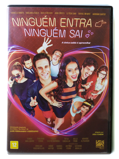 DVD Ninguém Entra Ninguém Sai Danielle Winits João Côrtes Original Emiliano D'Avila Letícia Lima Hsu Chien