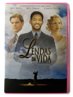 DVD Lendas Da Vida Will Smith Matt Damon Charlize Theron Original The Legend Of Bagger Vance Robert Redford