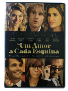 DVD Um Amor A Cada Esquina Owen Wilson Jennifer Aniston Original Imogen Poots Kathryn Hahn Peter Bogdanovich