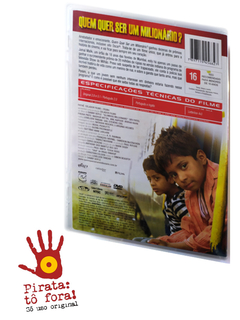 DVD Quem Quer Ser um Milionário Dev Patel Freida Pinto Original Slumdog Millionaire Anil Kapoor Rubina Ali Danny Boyle - comprar online