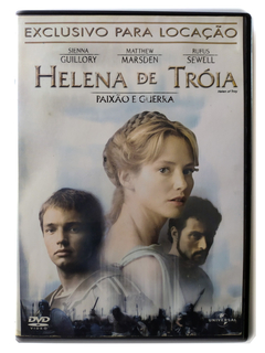 Dvd Helena De Tróia Paixão E Guerra Sienna Guillory Original Helen Of Troy Matthew Marsden Rufus Sewell John K. Harrison