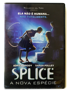 DVD Splice A Nova Espécie Adrien Brody Sarah Polley Original Delphine Chanéac Guillermo Del Toro Vincenzo Natali