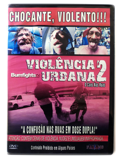 DVD Violência Urbana 2 Bumfights 2 O Caos Nas Ruas Original Fallms A Cause for Concern Bruce Hepton
