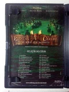 Dvd Piratas Do Caribe O Baú Da Morte Johnny Deep Orlando Blo - comprar online