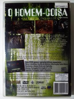 Dvd Homem Coisa Natureza Do Medo Original Brett Leonard Dubl - comprar online