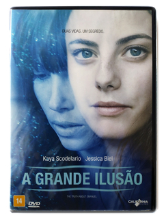 DVD A Grande Ilusão Kaya Scodelario Jessica Biel Original The Truth About Emanuel Francesca Gregorini
