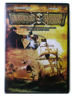 DVD Em Busca do Tesouro Perdido Lance Hendriksen Tom Nagel Original Pirates Of Treasure Island Leigh Scott