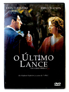 DVD O Último Lance John Turturro Emily Watson Stuart Wilson Original The Luzhin Defence Marleen Gorris