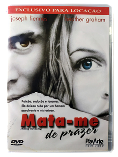 DVD Mate-me De Prazer Joseph Fiennes Heather Graham Original Killing me Softly Natascha McElhone Chen Kaige