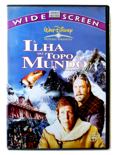 DVD A Ilha Do Topo Do Mundo David Hartman Mako Walt Disney Original 1974 Donald Sinden Robert Stevenson