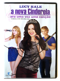 DVD A Nova Cinderela Era Uma Vez Uma Canção Lucy Hale Original Megan Park Freddie Stroma Damon Santostefano