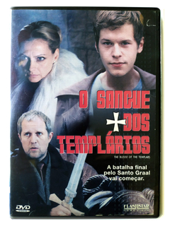 DVD O Sangue dos Templários Mirko Lang Catherine Flemming Original Harald Krassnitzer Florian Baxmeyer