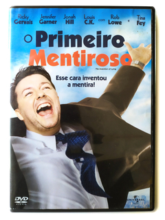 DVD O Primeiro Mentiroso Ricky Gervais Jennifer Garner Original Jonah Hill Rob Lowe Tina Fey Matthew Robinson