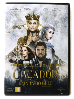 DVD O Caçador e a Rainha do Gelo Chris Hemsworth Emily Blunt Original Charlize Theron Cedric Nicolas-Troyan