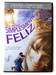 DVD Simplesmente Feliz Sally Hawkins Eddie Marsan Original Happy Go Lucky Alexis Zegerman Mike Leigh
