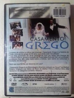 Dvd O Casamento Grego Original My Big Fat Greek Wedding - comprar online