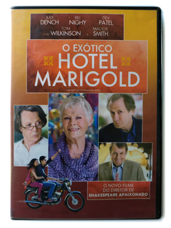 DVD O Exótico Hotel Marigold Judi Dench Dev Patel Bill Nighy Original Tom Wilkinson Maggie Smith John Madden