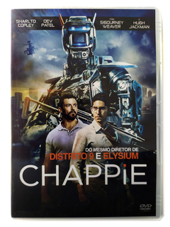 DVD Chappie Sharlto Copley Dev Patel Hugh Jackman Novo Original Yolandi Visser Neill Blomkamp