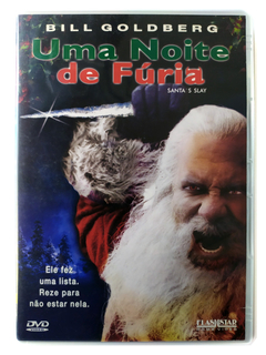 DVD Uma Noite de Fúria Bill Goldberg Douglas Smith Original Santa's Slay Emilie de Ravin David Steiman
