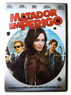 DVD Matador Em Perigo Emily Blunt Bill Nighy Martin Freeman Original Wild Target Rupert Everett Jonathan Lynn