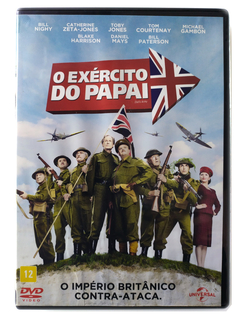 DVD O Exército do Papai Bill Nighy Catherine Zeta Jones Original Toby Jones Daniel Mays Oliver Parker