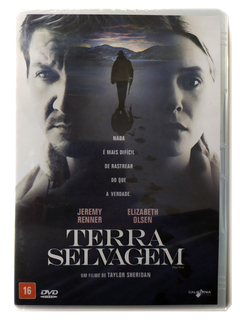 DVD Terra Selvagem Jeremy Renner Elizabeth Olsen Wind River Novo Original Taylor Sheridan