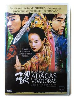 DVD O Clã Das Adagas Voadoras Zhang Ziyi Takeshi Kaneshiro Original Andy Lau Zhang Yimou