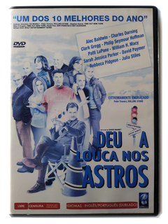 DVD Deu A Louca Nos Astros Alec Baldwin Charles Durning Original State And Main William H. Macy Julia Stiles David Mamet