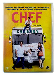 DVD Chef Jon Favreau Sofia Vergara Scarlett Johansson Original John Leguizamo Robert Downey Jr