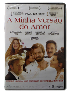 DVD A Minha Versão do Amor Paul Giamatti Rosamund Pike Novo Original Dustin Hoffman Barney's Version Richard J. Lewis
