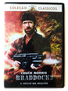 DVD Braddock 2 O Início da Missão Chuck Norris Soon-Tek Oh Original Steven Williams Joe Terry Lance Hool