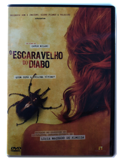DVD O Escaravelho Do Diabo Thiago Rosseti Bruna Cavalieri Original Marcos Caruso Carlo Milani