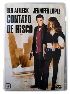 Dvd Contato De Risco Ben Affleck Jennifer Lopez Justin Barth Original Gigli Christopher Walken Al Pacino Martin Brest