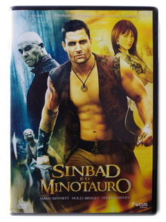 DVD Sinbad e o Minotauro Manu Bennett Steven Grives Original Holly Brisley Dimitri Baveas Karl Zwicky