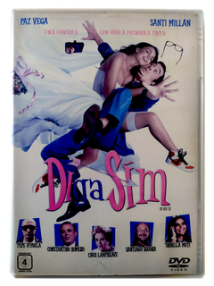 DVD Diga Sim Paz Vega Santi Millán Santiago Segura Original Constantino Romero Juan Calvo