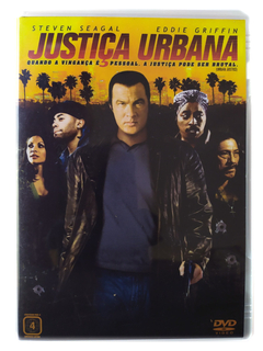 DVD Justiça Urbana Steven Seagal Eddie Griffin Cory Hart Original Urban Justice Liezl Carstens Don E. FauntLeRoy
