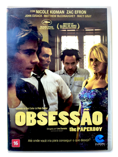 DVD Obsessão The Paperboy Nicole Kidman Zac Efron Original Matthew McConaughey John Cusack Lee Daniels